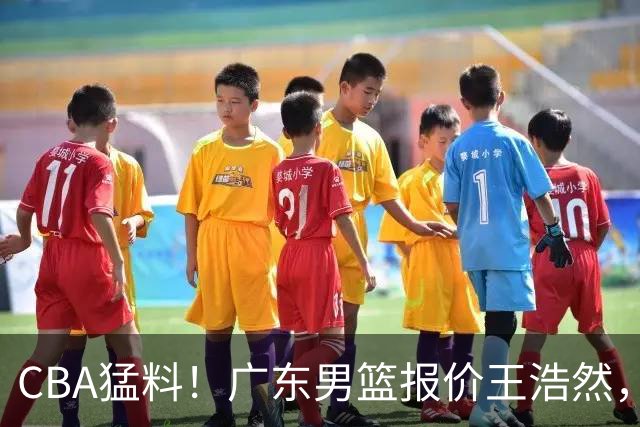 CBA猛料！广东男篮报价王浩然，北京男篮报价朱俊龙，江苏欲签原帅